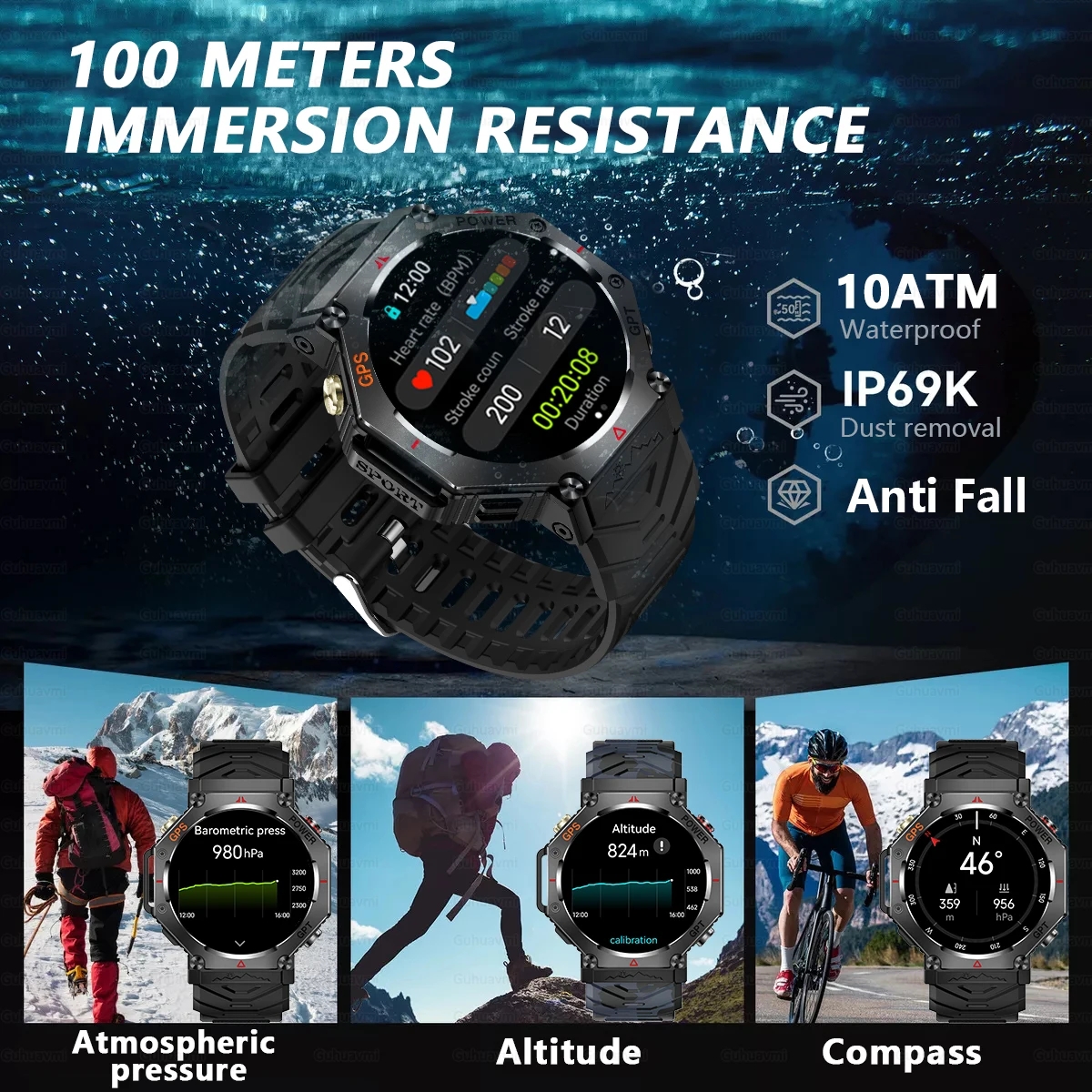 2026 New Adult Outdoor X-sport - Timex Watches Smartwatch recension och pris