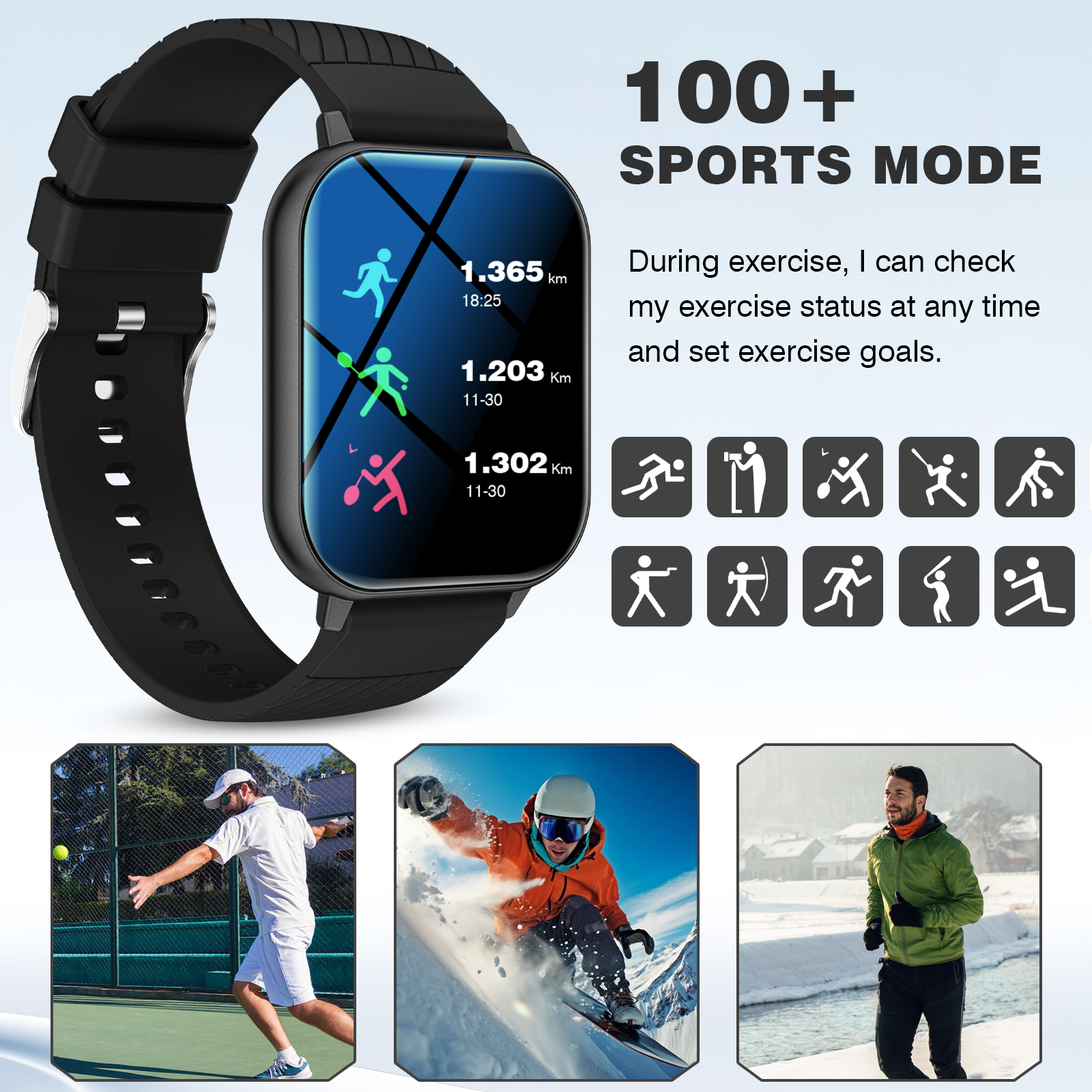 Multifunctional Smart Watch 1. - Smartwatch Watches Wallpaper recension och pris