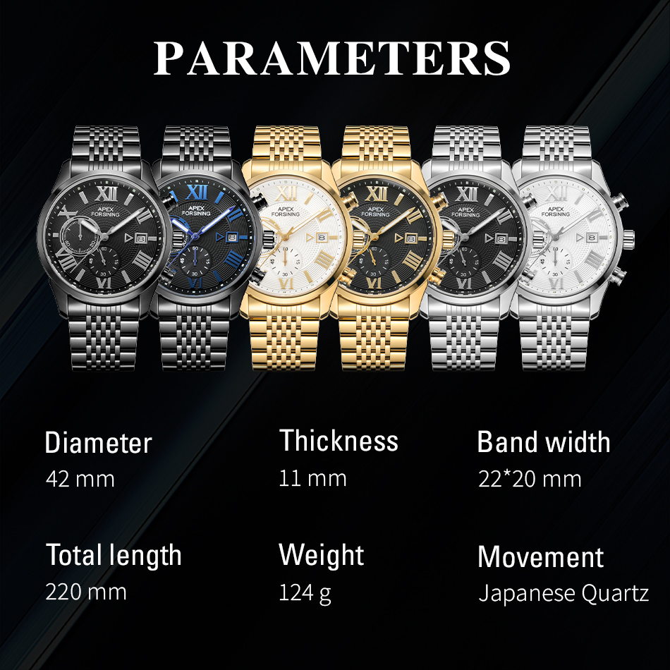 Forsining AF2502S Luxury Brand - Smartwatch Watches Brands For Men recension och pris