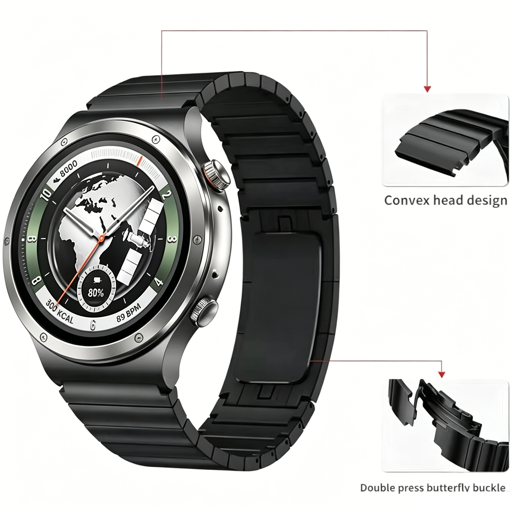 22mm Original Metal Band For O - Smartwatch Oneplus Watches recension och pris