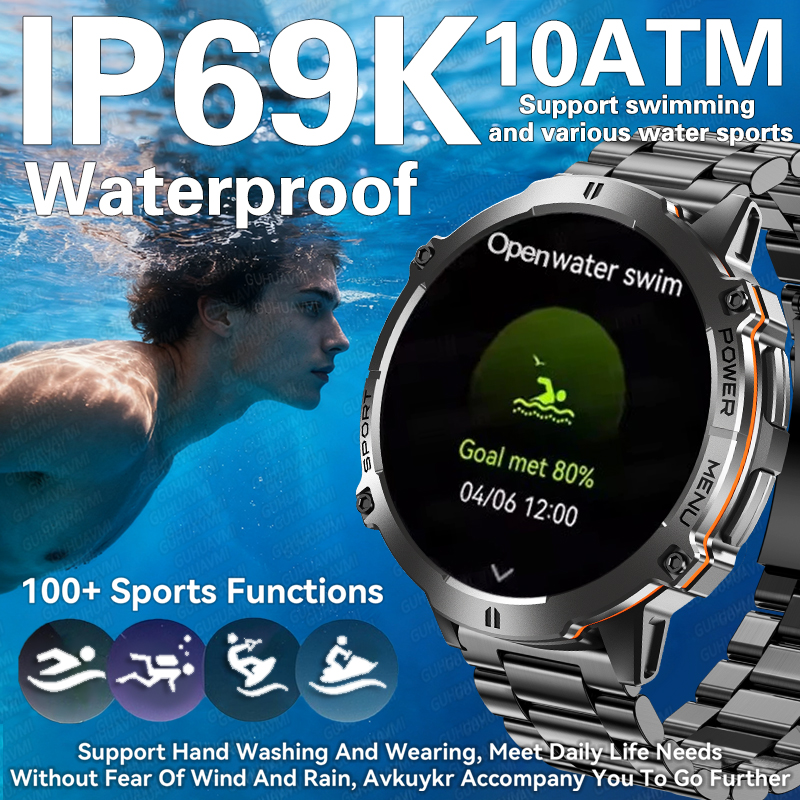 NEW TANK X3 Military 1000mAh G - Smartwatch New Watches 2025 recension och pris