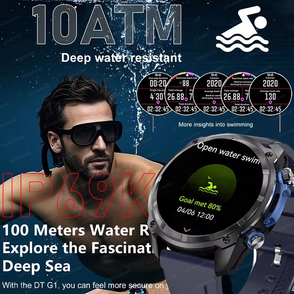 New Military Men  Accuracy GPS - Smartwatch Watches Brands For Men recension och pris