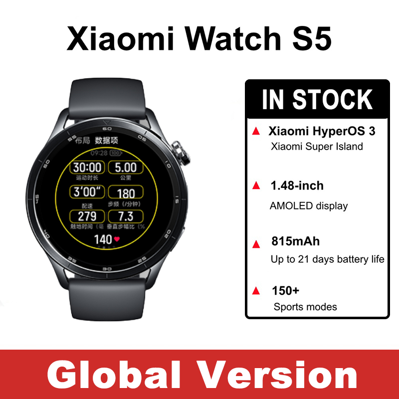 Global Version Xiaomi Watch S5 - Timex Watches Smartwatch recension och pris