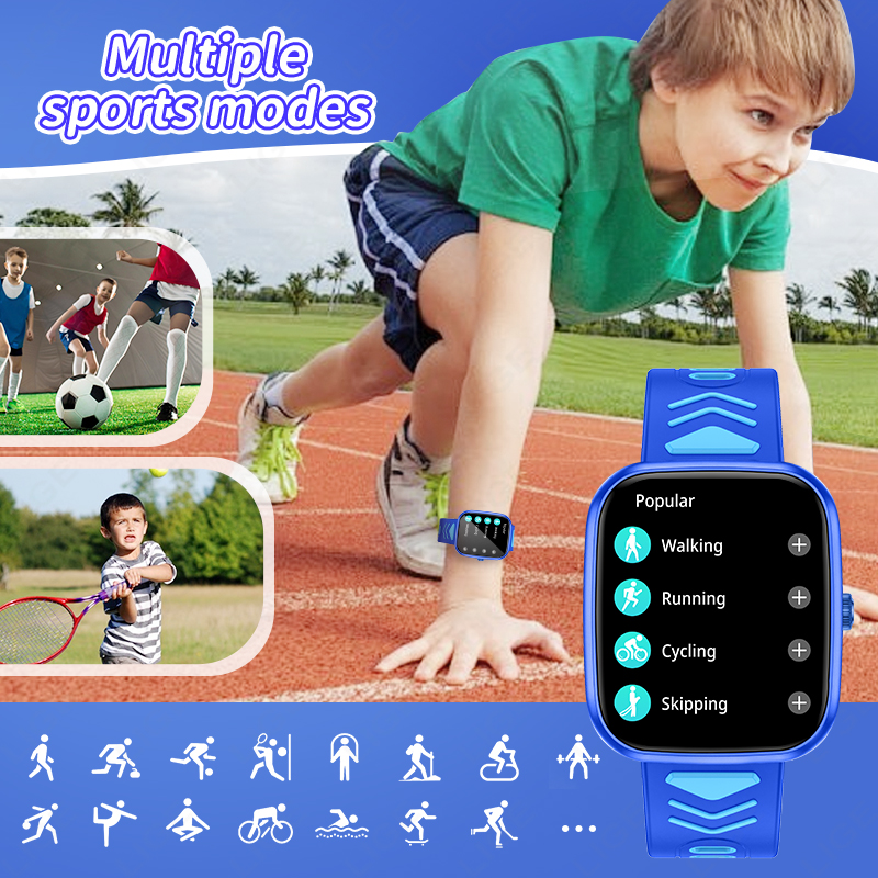LIGE 2026 Kids Smart Watch Chi - Smartwatch Watches For Kid Boy With Alarm recension och pris