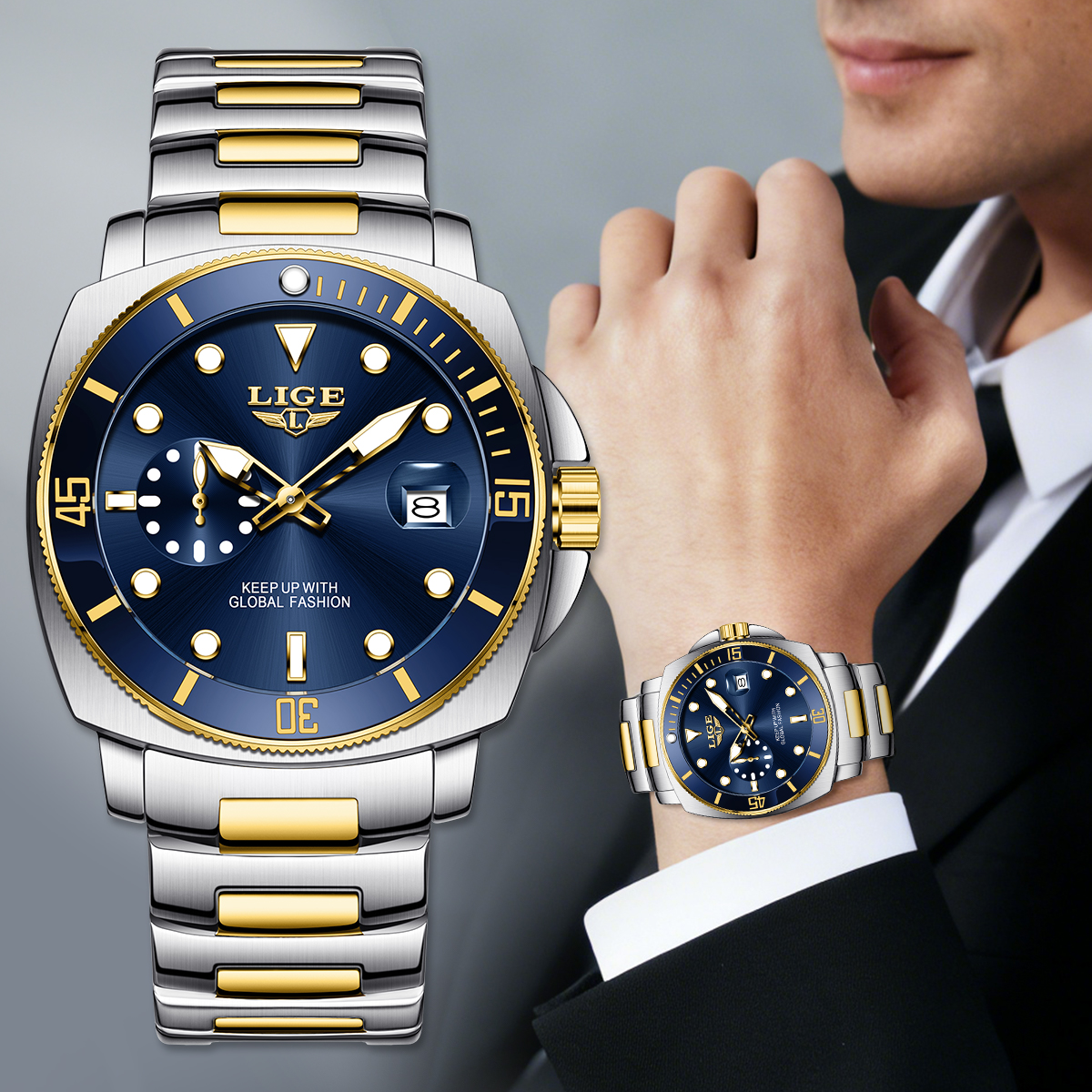 LIGE 2026 Business Men Watches - Smartwatch Watches Brands For Men recension och pris