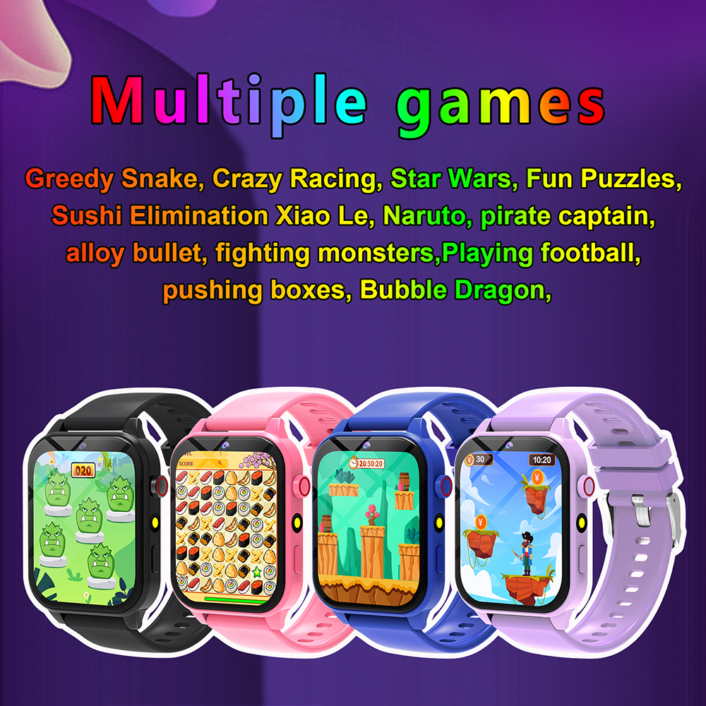 Smart Watch Kids Games Step Sl - Smartwatch Watches For Kid Boy With Alarm recension och pris