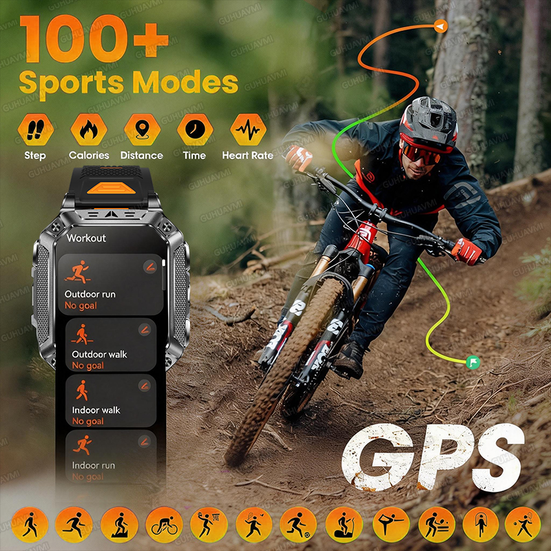 2026 New Military TANK Ultra P - Smartwatch Military Watches For Men recension och pris