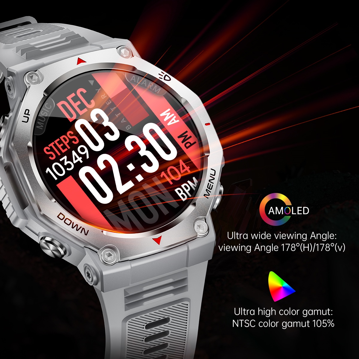 2025 New For Xiaomi Military G - Vs Smartwatch recension och pris