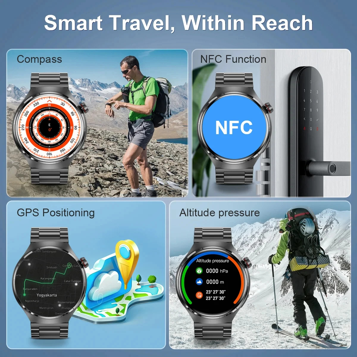 2026 New Smart Watch Heart rat - Smartwatch Watches For Men With Gps recension och pris