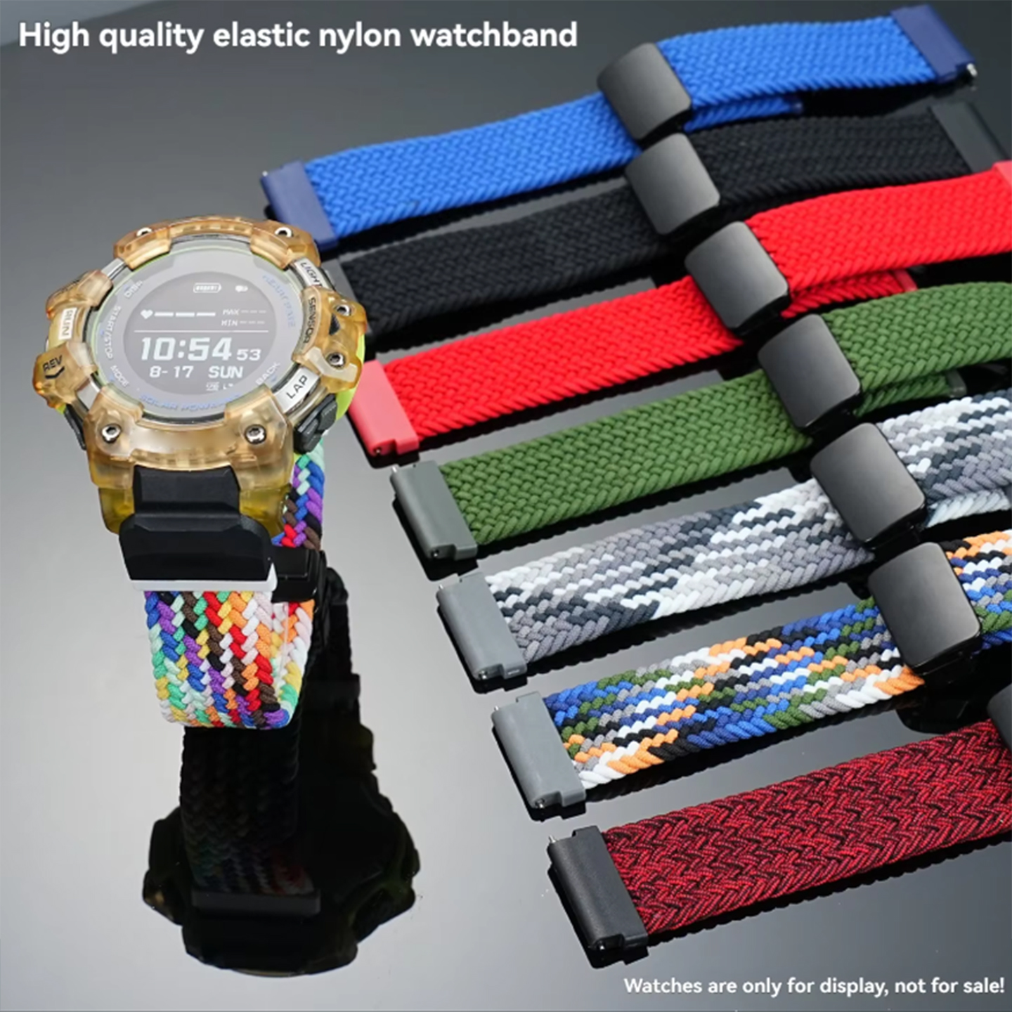 gbd-h1000 nylon Sports watchba - Casio Watches Smartwatch recension och pris