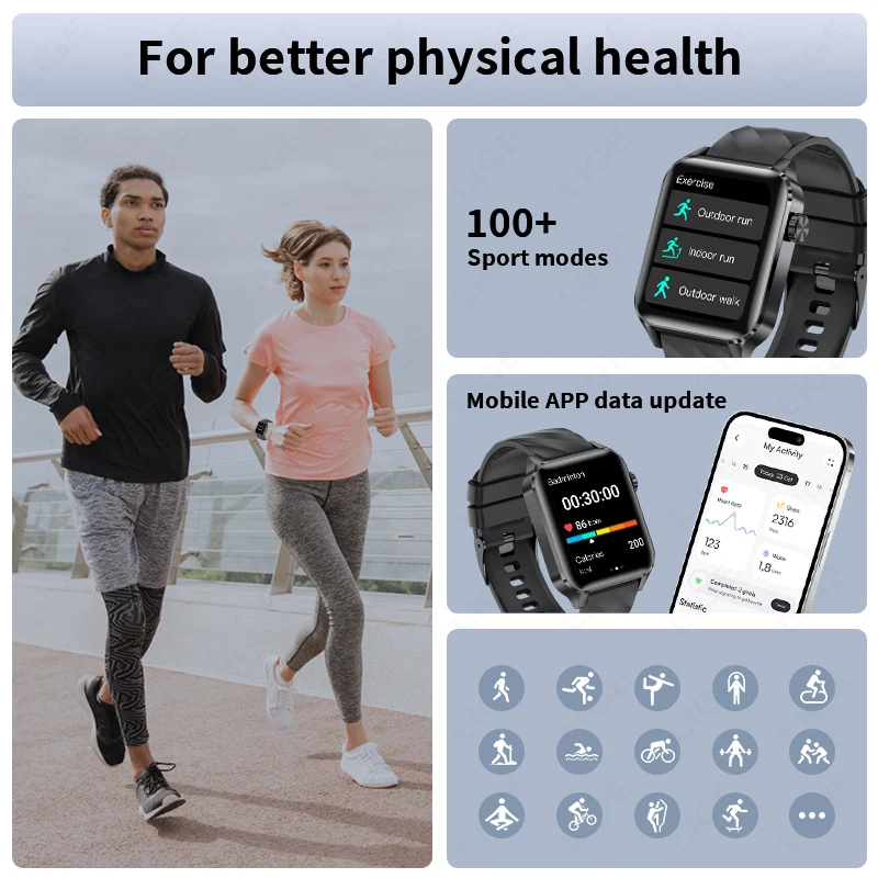 2026 New Calories Smartwatch M - Smartwatch Watches Wallpaper recension och pris