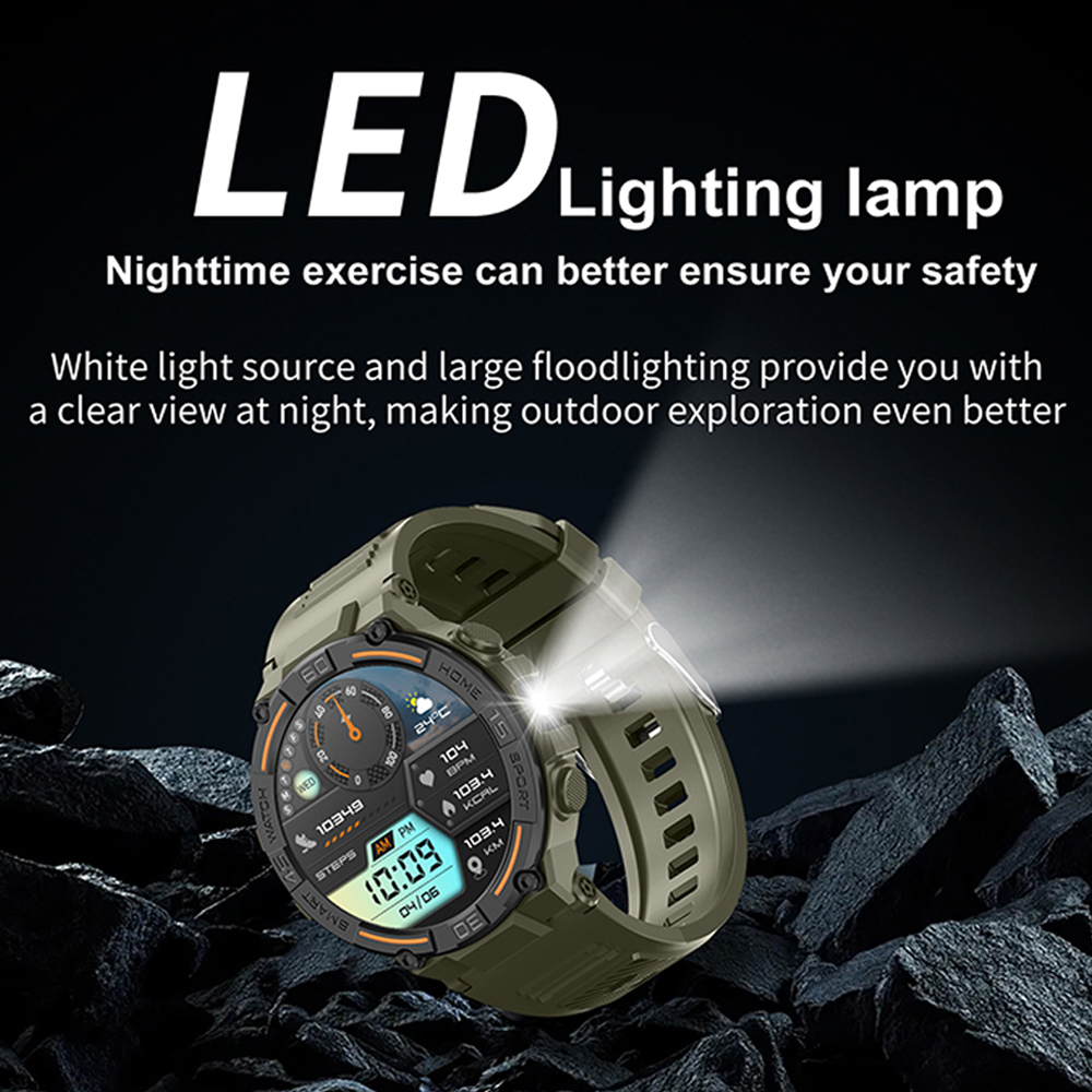 2026 New Military Outdoor Smar - Smartwatch Military Watches For Men recension och pris