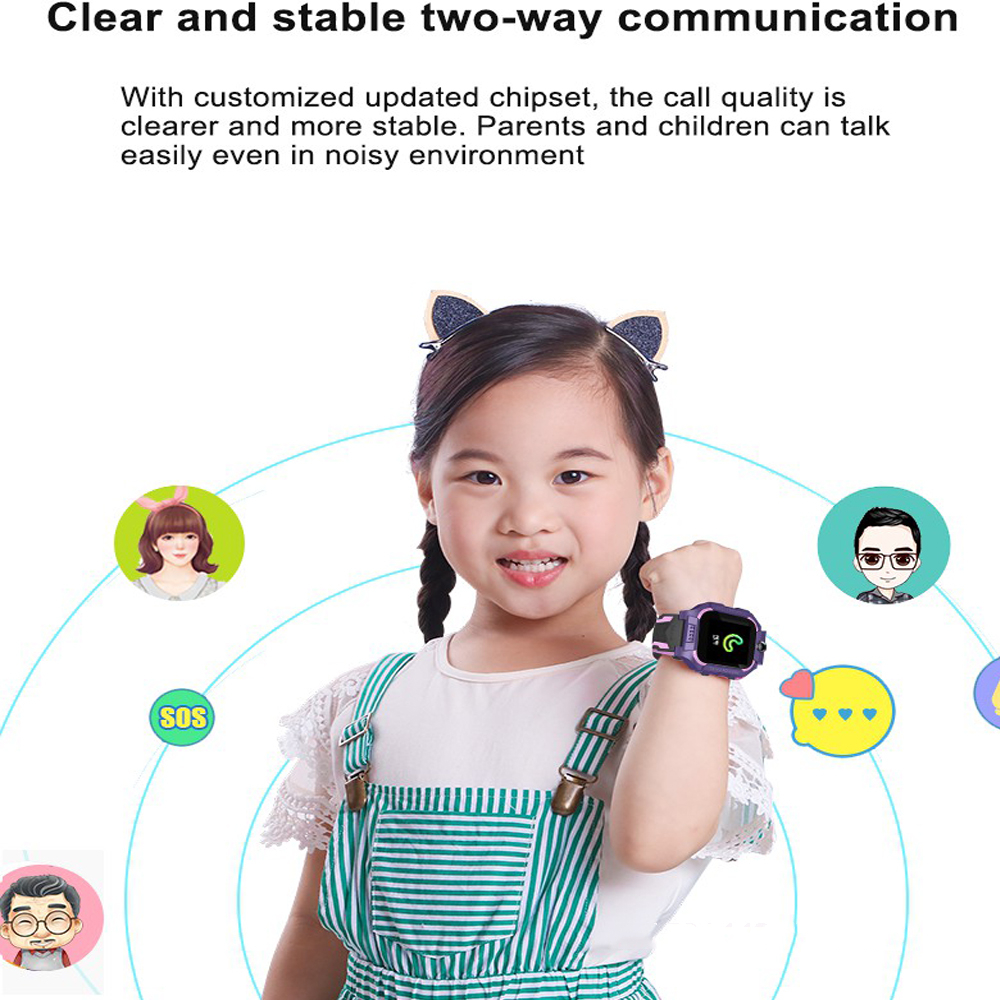 Smart Watch Kids 2G Postion Tr - Smartwatch Watches For Kid Boy With Alarm recension och pris