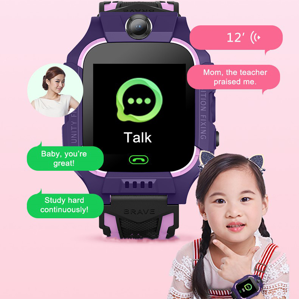 Smart Watch Kids 2G Postion Tr - Smartwatch Watches For Kid Boy With Alarm recension och pris