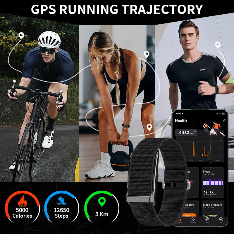 LIGE Couple Smart Bracelet Fit - Couple Watches Smartwatch recension och pris