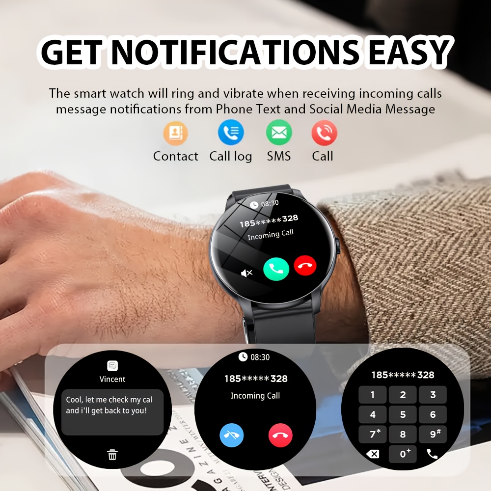 LAXASFIT Outsport Smart Watch  - Smartwatch New Watches 2025 recension och pris