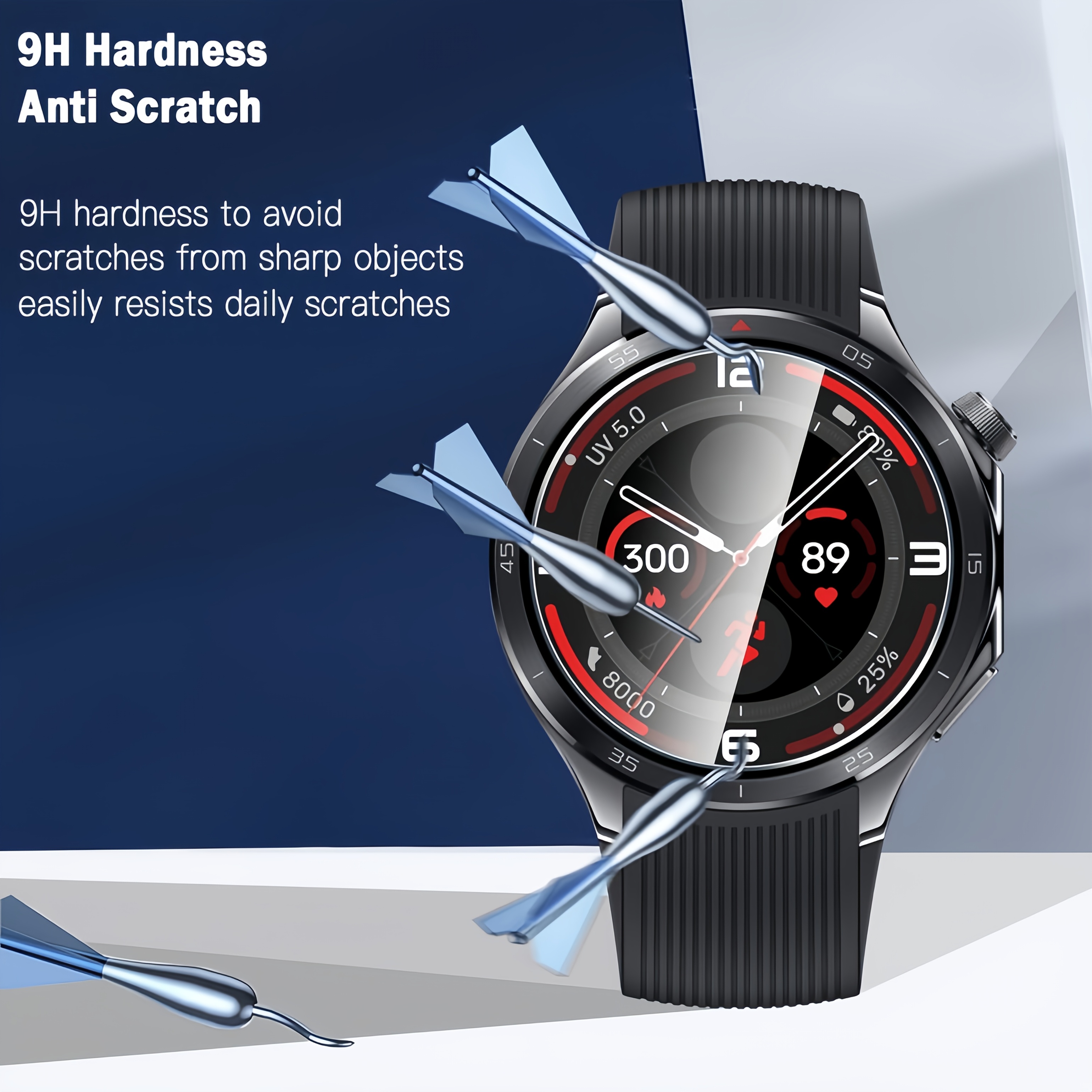 3PCS 9H Tempered Glass Screen  - Smartwatch Oneplus Watches recension och pris