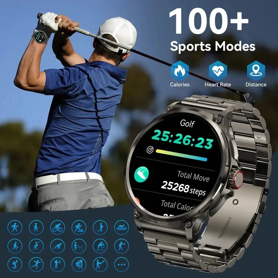 Bluetooth Call 360*360 1.85-In - Smartwatch New Watches 2025 recension och pris
