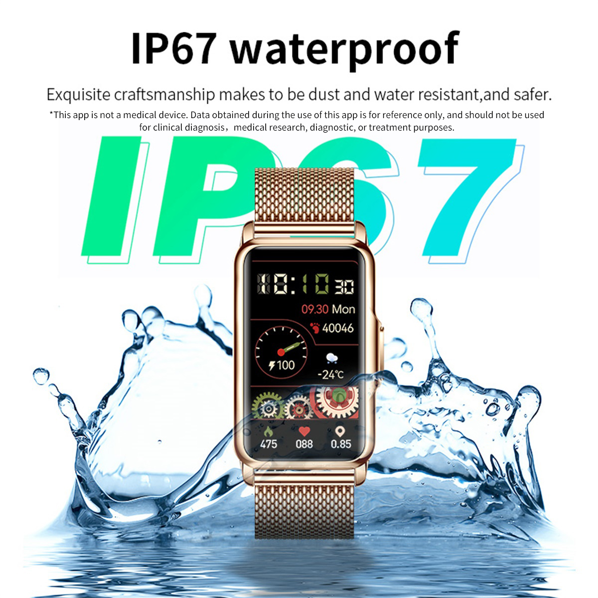 LIGE Smart Watch Men Women Fit - Smartwatch Watches With Bluetooth recension och pris