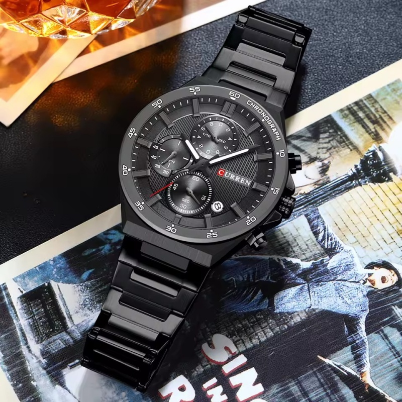 CURREN 8481 Luxury Quartz Watc - Couple Watches Smartwatch recension och pris