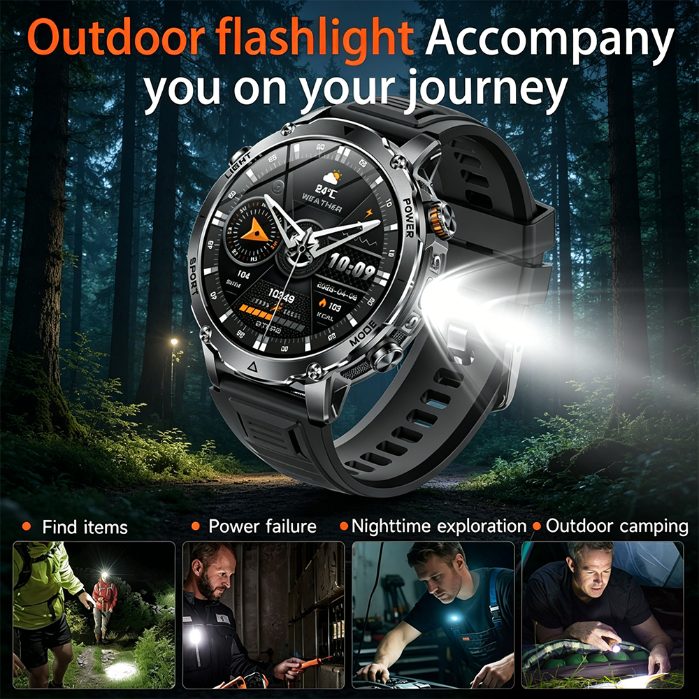 2026New Military Sports Smart  - Smartwatch Military Watches For Men recension och pris